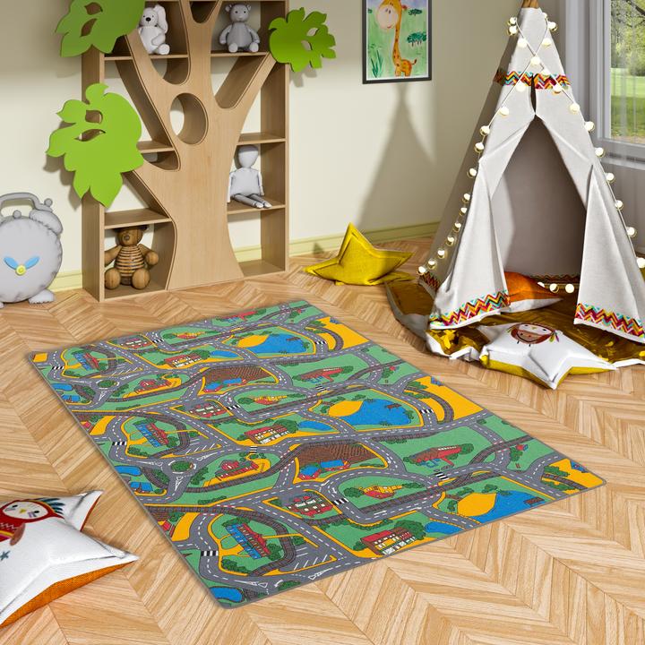 Produktbild Snapstyle Kinder Spiel Strassenteppich (200 x 300 cm)