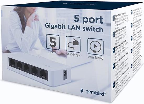 Produktbild Gembird NSW-G5-01 (5 Ports)