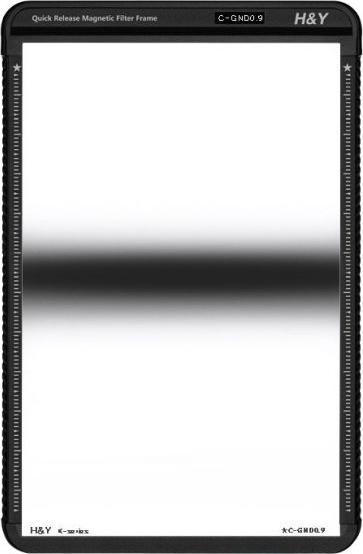 Immagine prodotto H&Y Filtro magnetico grigio graduato ND8 Center Serie K 150x100mm (Filtri graduati grigi, 15000 mm)