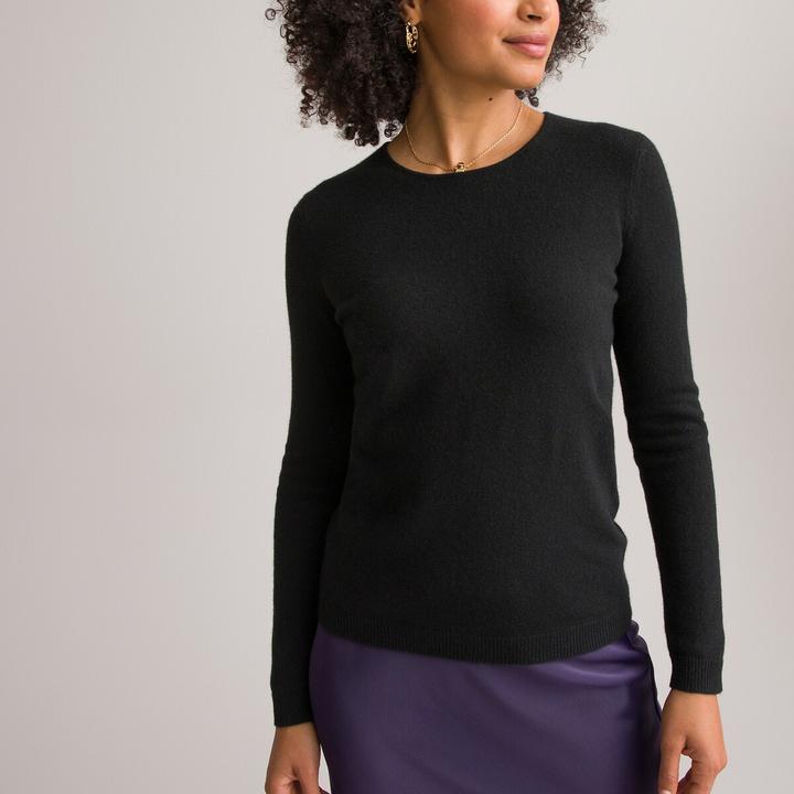 Image du produit Anne Weyburn Pull ras du cou en pur cachemire (48, 50)