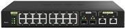 Produktbild QNAP QSW-M2116P-2T2S - Switch - managed - 16 x 100/1000/2.5G (PoE+) + 2 x 10 Gigabit SFP+ + 2 x 100/ (20 Ports)