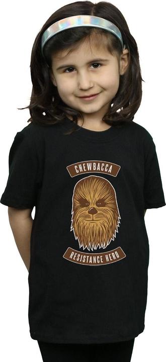 Produktbild Star Wars The Rise Of Skywalker Chewbacca Resistance Hero TShirt Mädchen (104)