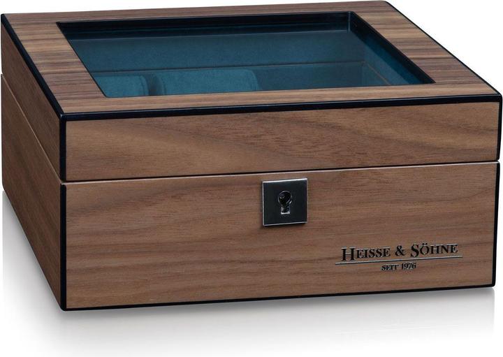 Actual product image Heisse & Söhne Watch box Borneaux 4+ walnut