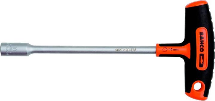 Irimo Clé à douille pour vis à tête hexagonale avec poignée en T, 5 mm x 136 mm