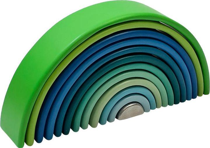 Actual product image AVWoodSy Waldorf Rainbow Solid Wood Borealis