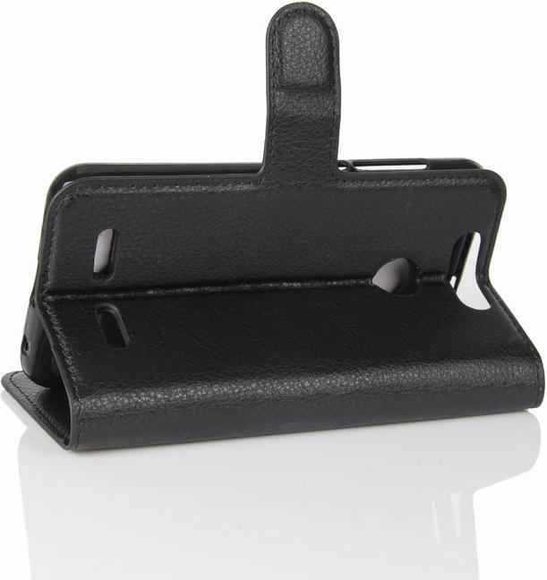 Actual product image MU Classic Litchi leather cover (ZTE Blade V8 Lite)