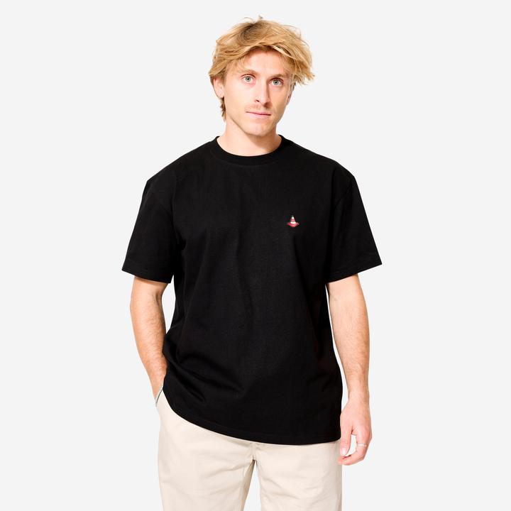 Produktbild Oxelo T-Shirt kurzarm Skateboarding - TS500 Trafic schwarz (L)