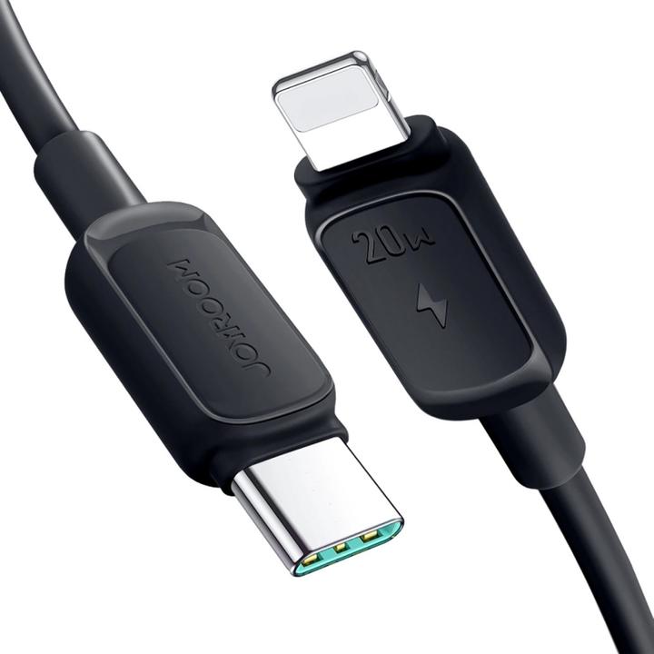 Immagine prodotto Joyroom Cavo USB-C - Lightning della serie Color 20W, 1,2 m - Nero (1.20 m, USB 3.2 Gen 2)