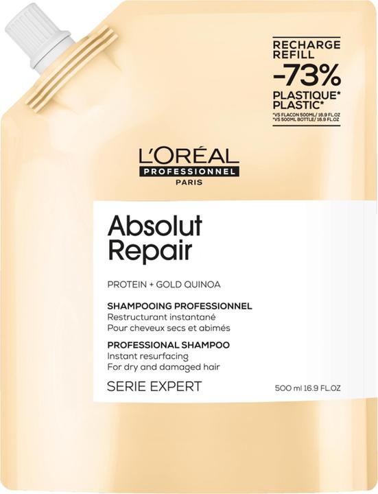 Image du produit L'Oréal Professionnel Shampooing rechargeur Série Expert Absolut Repair (500 ml, Shampoing liquide)