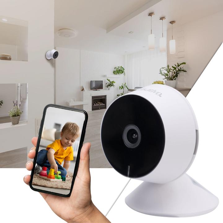 Image du produit Casativo Caméra de surveillance IP Full-HD, vision nocturne IR intelligente (1920 x 1080 Pixels)