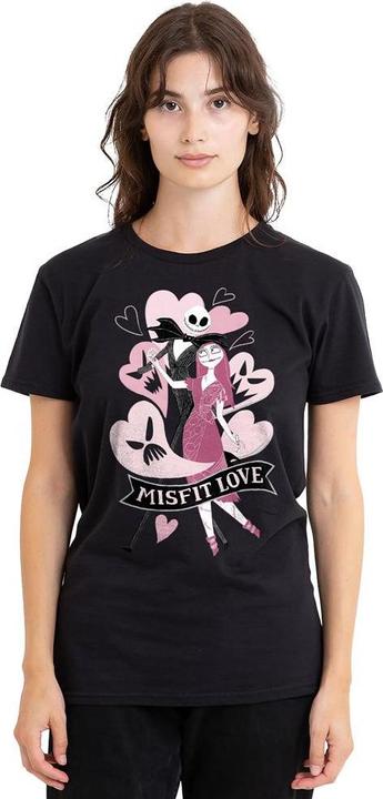 Image du produit The Nightmare Before Christmas - T-shirt MISFIT LOVE - Adulte (S)
