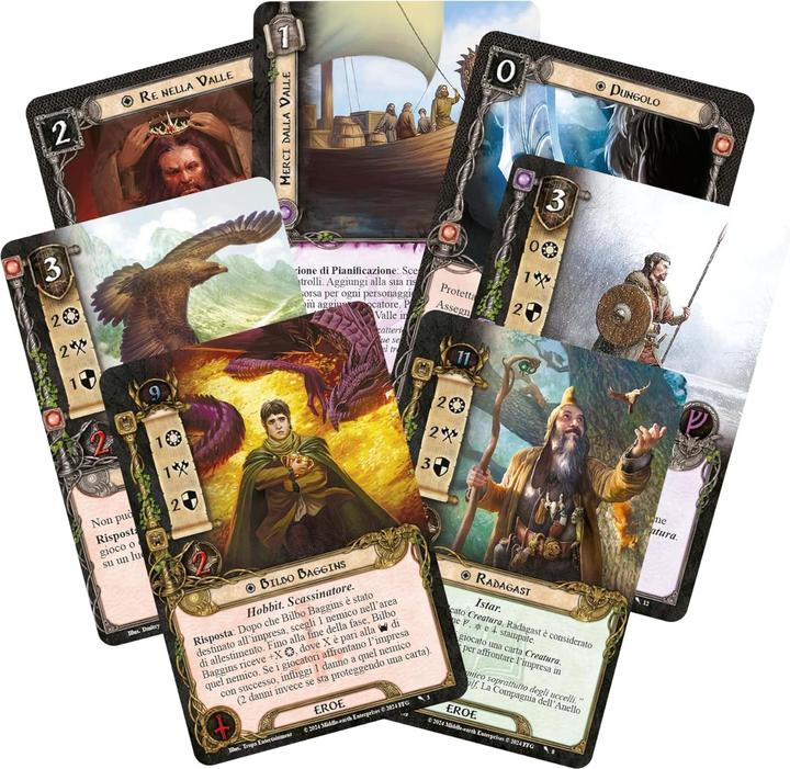 Produktbild Asmodée Der Herr der Ringe LCG - Helden Erweiterung: Ered Mithrin