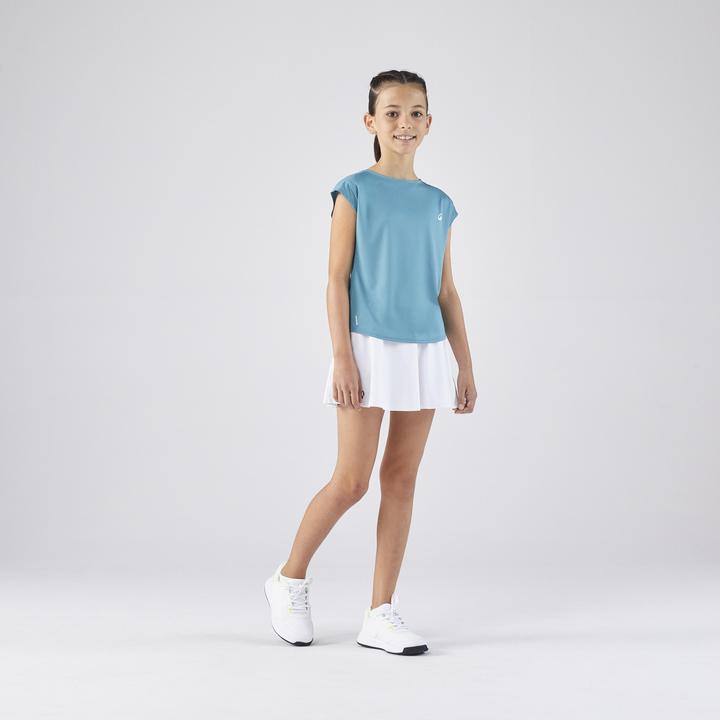 Immagine prodotto Artengo Tennis-Shirt Mädchen TTS Soft türkis (12, 13, 14)