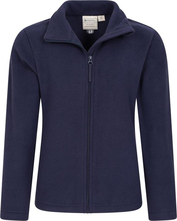 Actual product image Mountain Warehouse Childrens/Kids Camber II Full Zip Fleece Jacket (140)