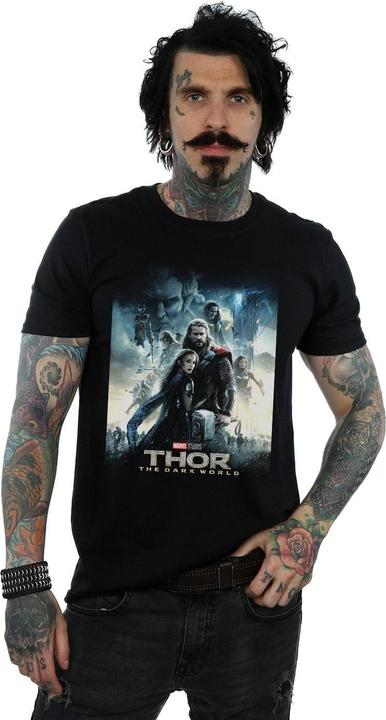 Immagine prodotto Marvel Thor The Dark World Poster Maglietta Uomo (L)