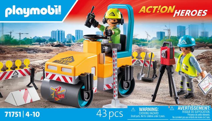 Image du produit Playmobil Chantier routier (71751, Playmobil Action Heroes)