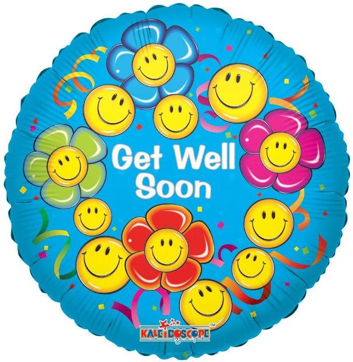 Produktbild Apac Folienballon Get Well Soon Folie