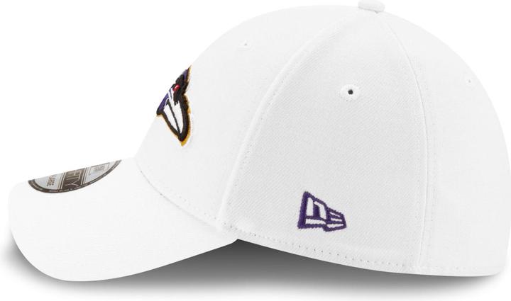 Image du produit New Era 39Thirty Stretch Cap - NFL Baltimore Ravens blanc (XL)
