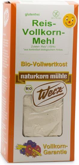 Image du produit Werz Farine de riz biologique sans gluten (1000 g)