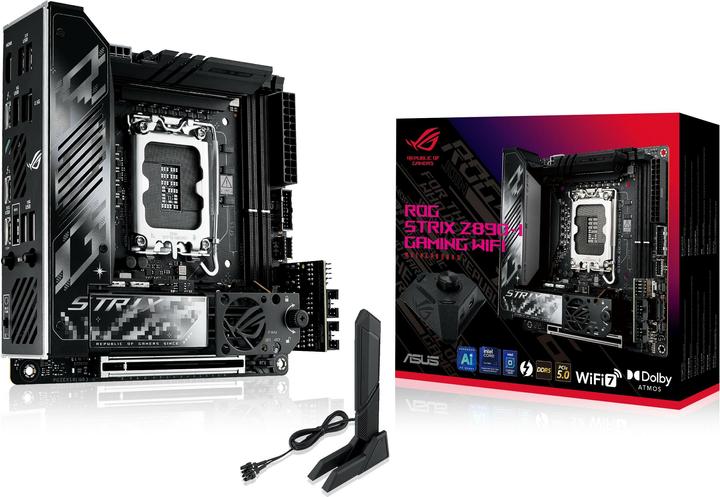 Produktbild ASUS ROG STRIX Z890-I GAMING WIFI (LGA 1851, Intel Z890, Mini-ITX)