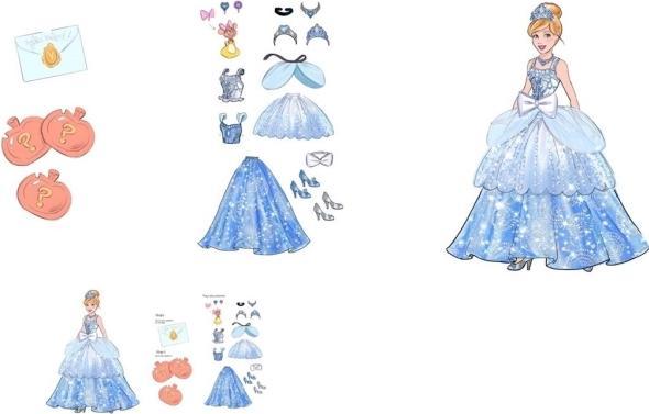 Immagine prodotto Hasbro FD Doll + Fashion Surprise - Cinderella OS