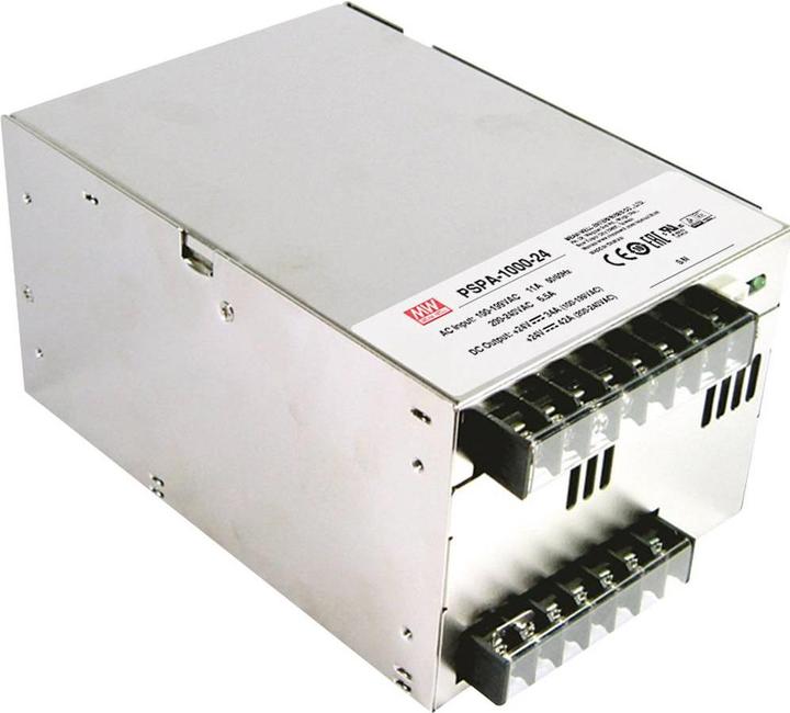Actual product image MeanWell Switching Power Supplies PSPA-1000 Series Enclosed Single Output Power: 1000W Parallel Function