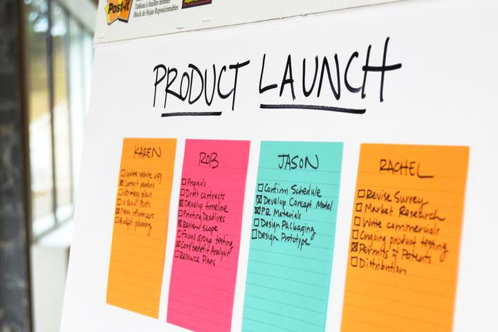 Actual product image Post-it Super Sticky Carnival (101 x 152 mm)