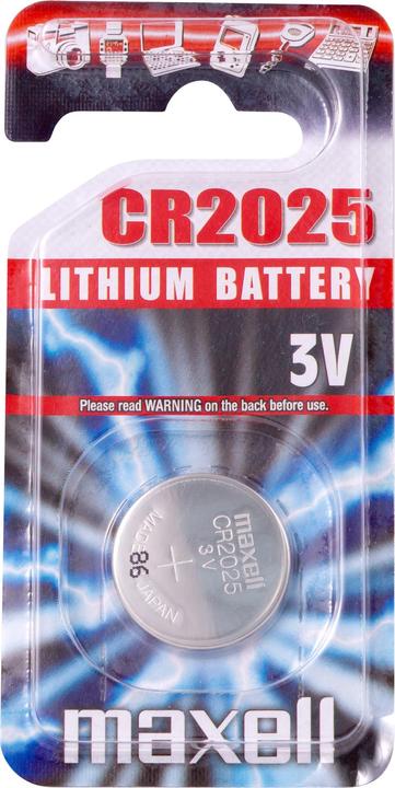 Image du produit Maxell Pile bouton CR2025 (1 pcs, CR2025, 170 mAh)