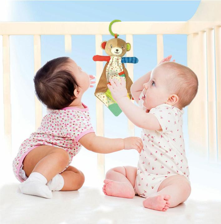 Actual product image Clementoni Baby - Plush Rattle Bear