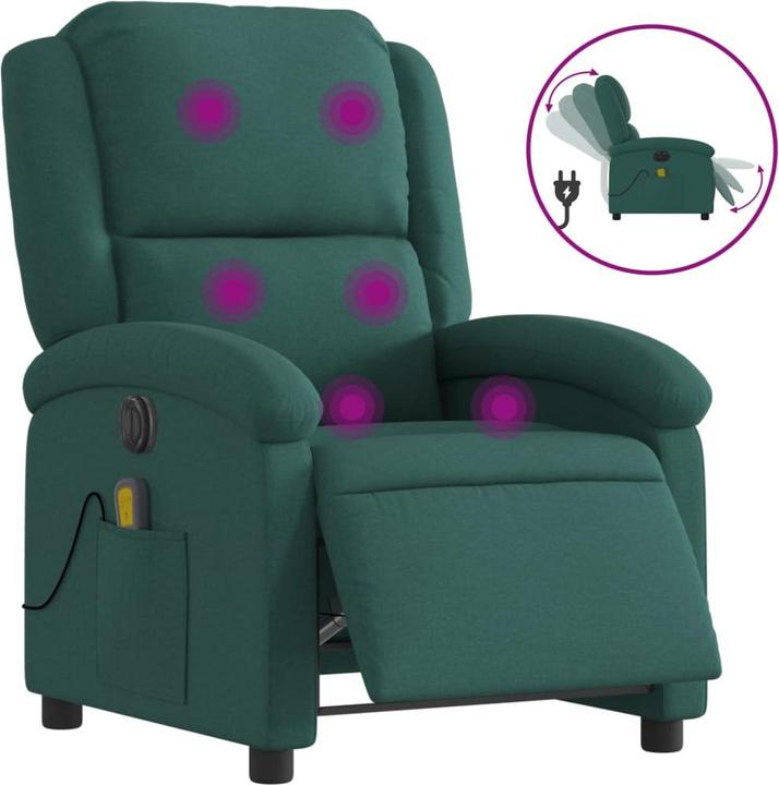 Produktbild VidaXL Massagesessel Elektrisch Stoff