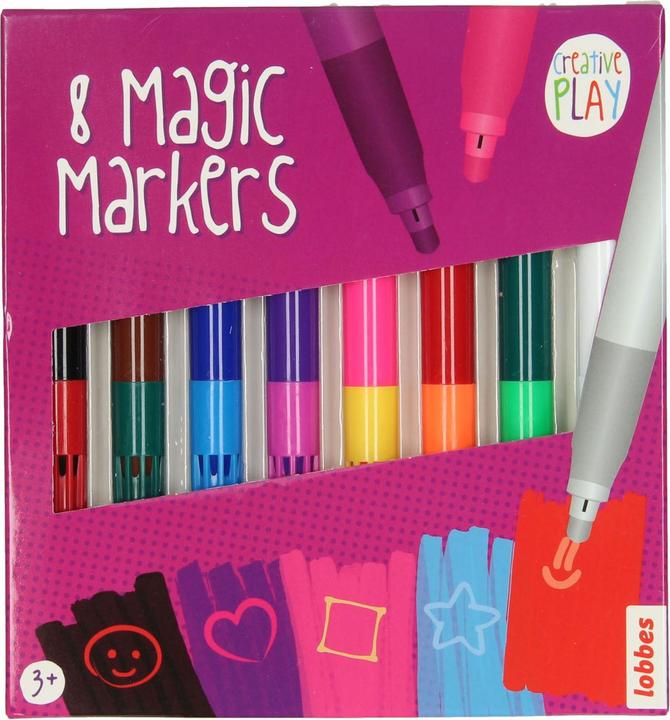 Actual product image Lobbes Magic Magic Marker, 8 pieces. (8 x)