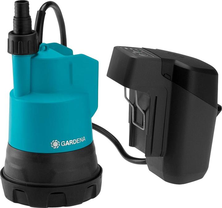 Immagine prodotto Gardena Akku-Klarwasser-Tauchpumpe 20002 (Pompa per acqua pulita)