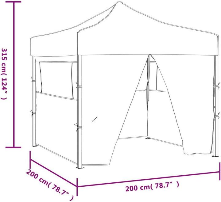 Produktbild VidaXL Niccolo (200 cm, 200 cm)