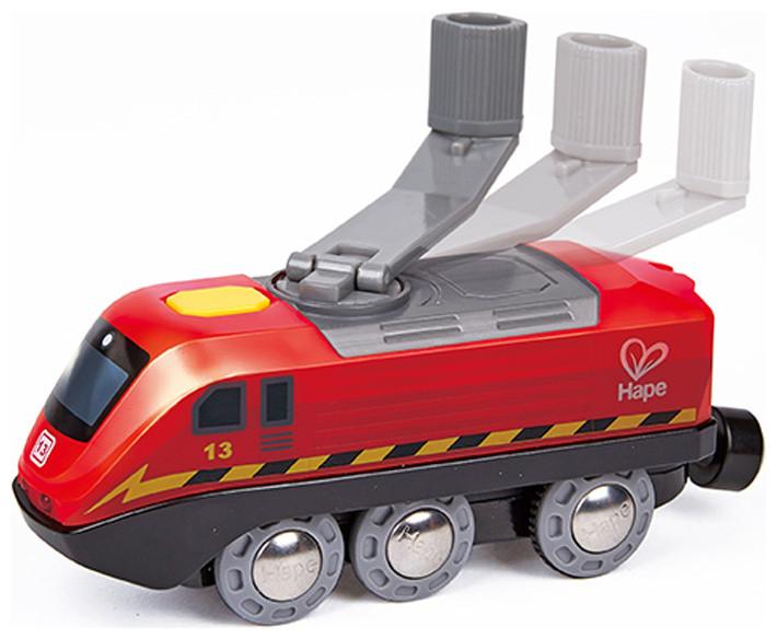 Actual product image Hape Charge and Go Train
