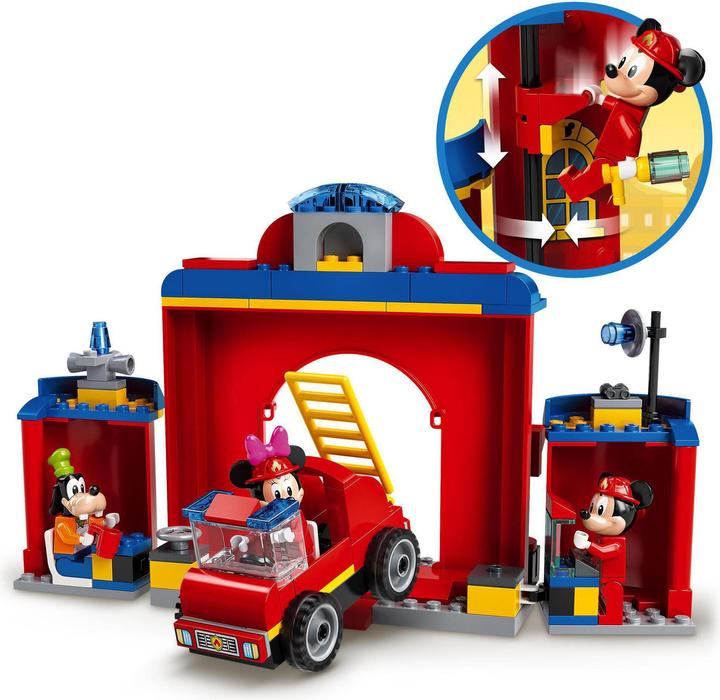 Image du produit LEGO La caserne de pompiers et le camion de pompiers de Micky (10776, LEGO Disney)