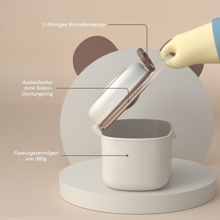 Image du produit Hermex Baby-Milchpulverbox Milchpulverspender Aufbewahrungsbox Lebensmittelbox Behälter