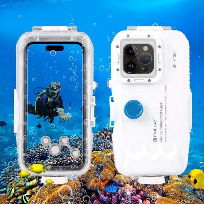 Produktbild PhoneLook Hülle Wasserdichtes Schutzcover PULUZ zum Schnorcheln und Tauchen bis 40M IPX8 Grade s (large) (Apple iPhone 12 Pro Max)