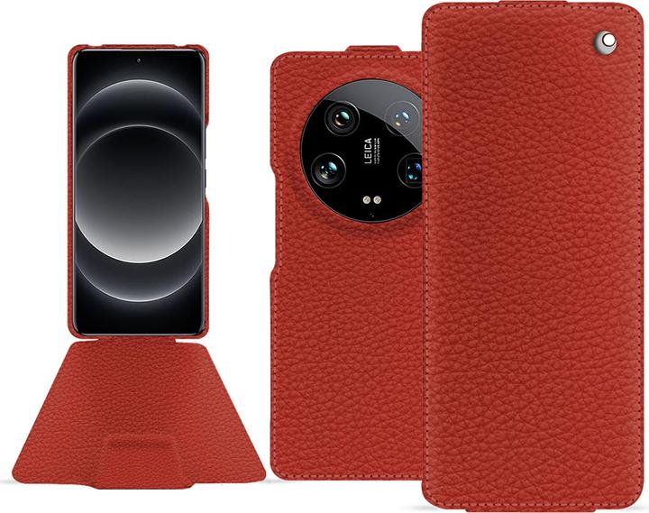 Actual product image Noreve Vertical leather shell (Xiaomi 14 Ultra)