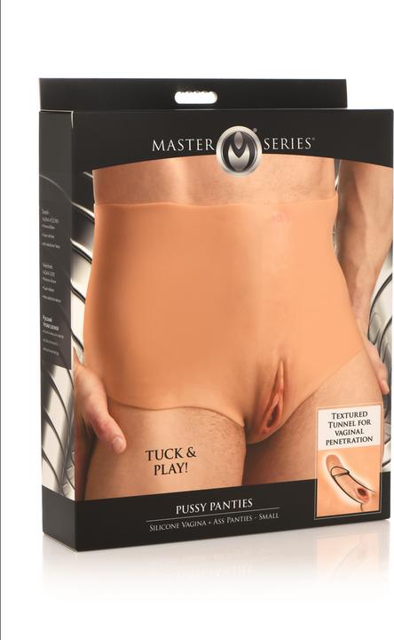 Image du produit Master Series Panties Pussy - Panties Vagin et Cul en Silicone - S