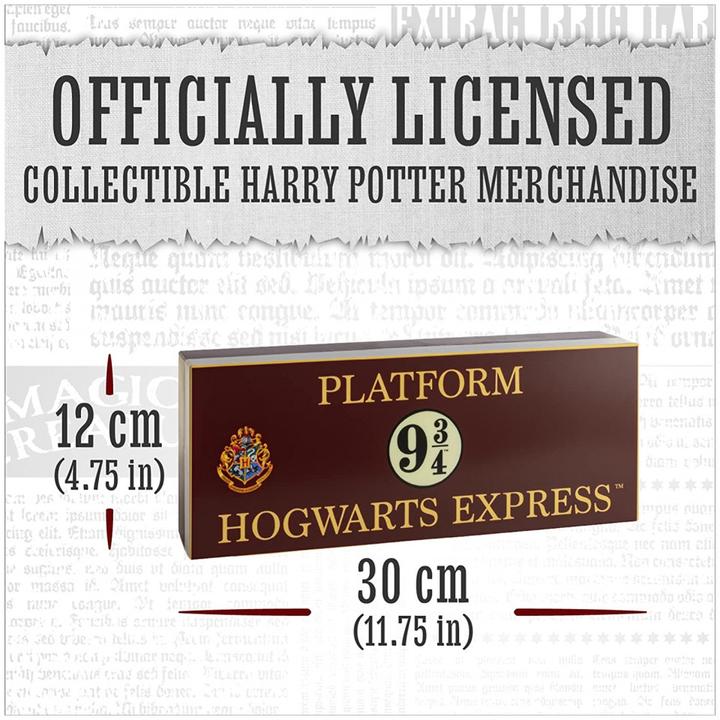 Produktbild Paladone Products Hogwarts Express Logo Light