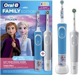 Actual product image Oral-B D100 Kids Frozen + Vitality Pro D103 (Oscillating toothbrush)