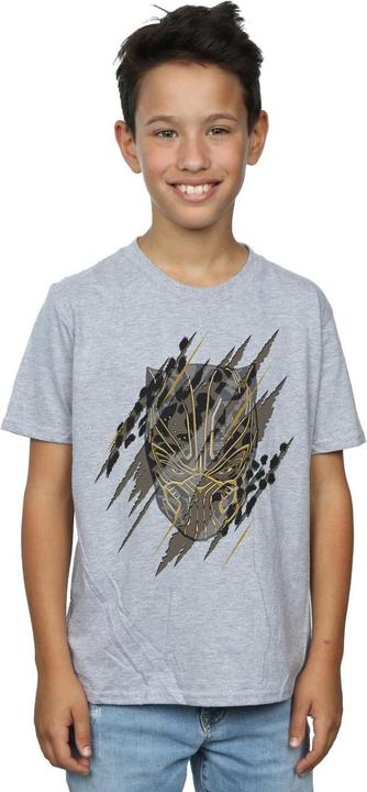 Immagine prodotto T-shirt Garçons Pantera Nera Testa d'oro (116)