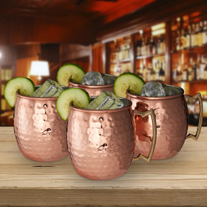 Actual product image Relaxdays Mug (5 dl, 4 x, Moscow Mule mug)