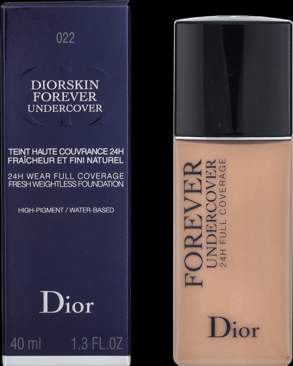 Actual product image Dior Diorskin Forever Undercover 24H (#022 Cameo)