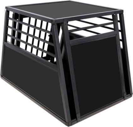 Actual product image Kerbl Dog transport box Vacation aluminium single door medium (Dog, Safety closure)