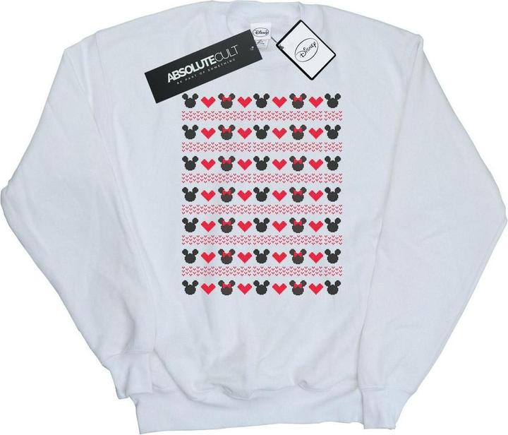 Image du produit Disney - Sweat MICKEY AND MINNIE CHRISTMAS HEARTS - Femme (S)