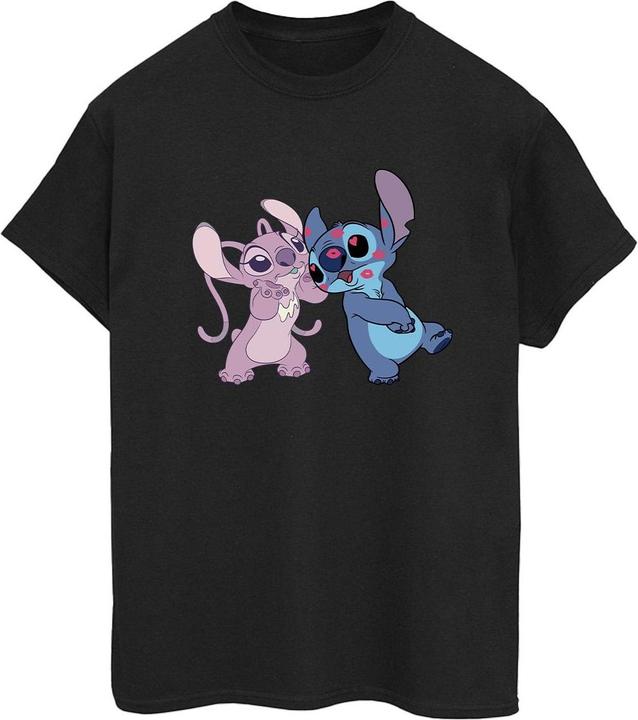 Immagine prodotto Disney Lilo & Stitch Kisses Maglietta Ampia Donna (S)
