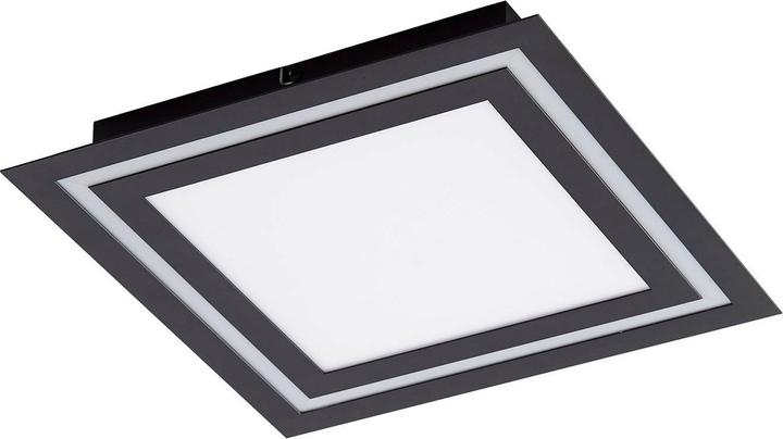 Produktbild Lucande Leicy LED-Deckenlampe RGBW schwarz 34cm (890 lm)