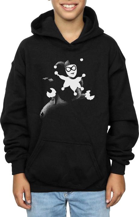 Actual product image Boys Harley Quinn Spot Hoodie (128)