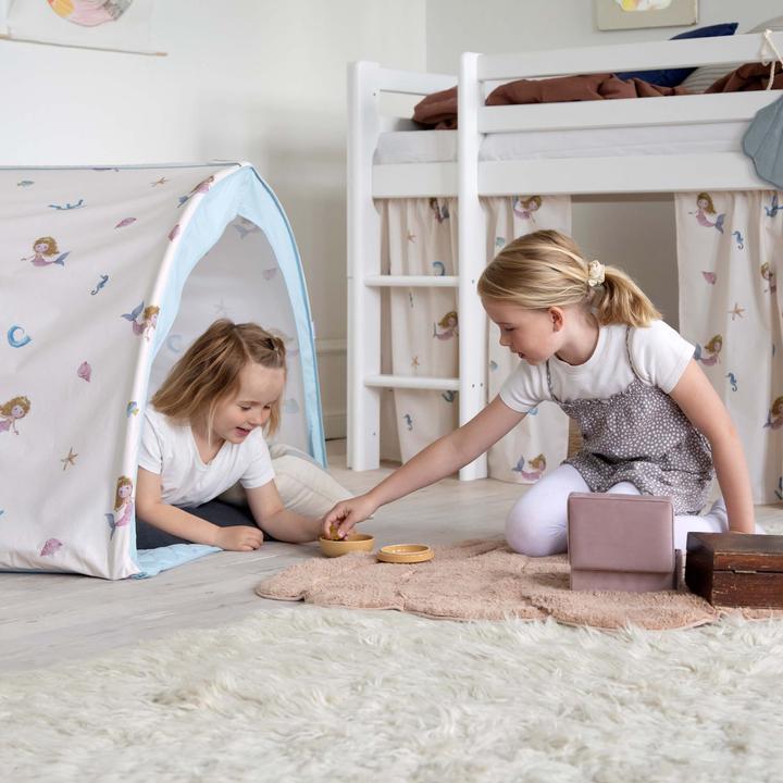 Actual product image Hoppekids The Little Mermaid Curtain for Half Loft Bed 70x160 cm